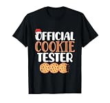Official Cookie Tester Baker Christmas Santa Hat Xmas Pajama T-Shirt