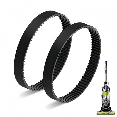 JEDELEOS Replacement Belts for Bissell Pet Hair Eraser (Turbo) Upright Vacuum Model 1650 1650A 2281 2475 2461 24613 27909 2790 2087 20874 2817 3774 3775 3415 3418, Replace Parts 1608840, Pack of 2