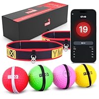 YMX BOXING Reflexball - 4 Bälle + 2 Stirnbänder, ideal für das Training von Reflex, Reaktion und Auge-Hand-Koordination