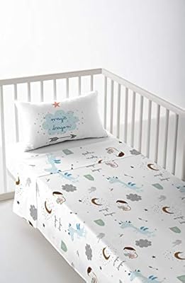 Haciendo el Indio S2800673 Juego de Sábanas Magic Dragon, Cuna de 60, Multicolor, 100 x 130 cm | Ya disponible en tu tienda friki favorita! En mundofriki.es! Haciendo el Indio S2800673 Juego de Sábanas Magic Dragon, Cuna de 60, Multicolor, 100 x 130 cm | Ya disponible en tu tienda friki favorita! En mundofriki.es!