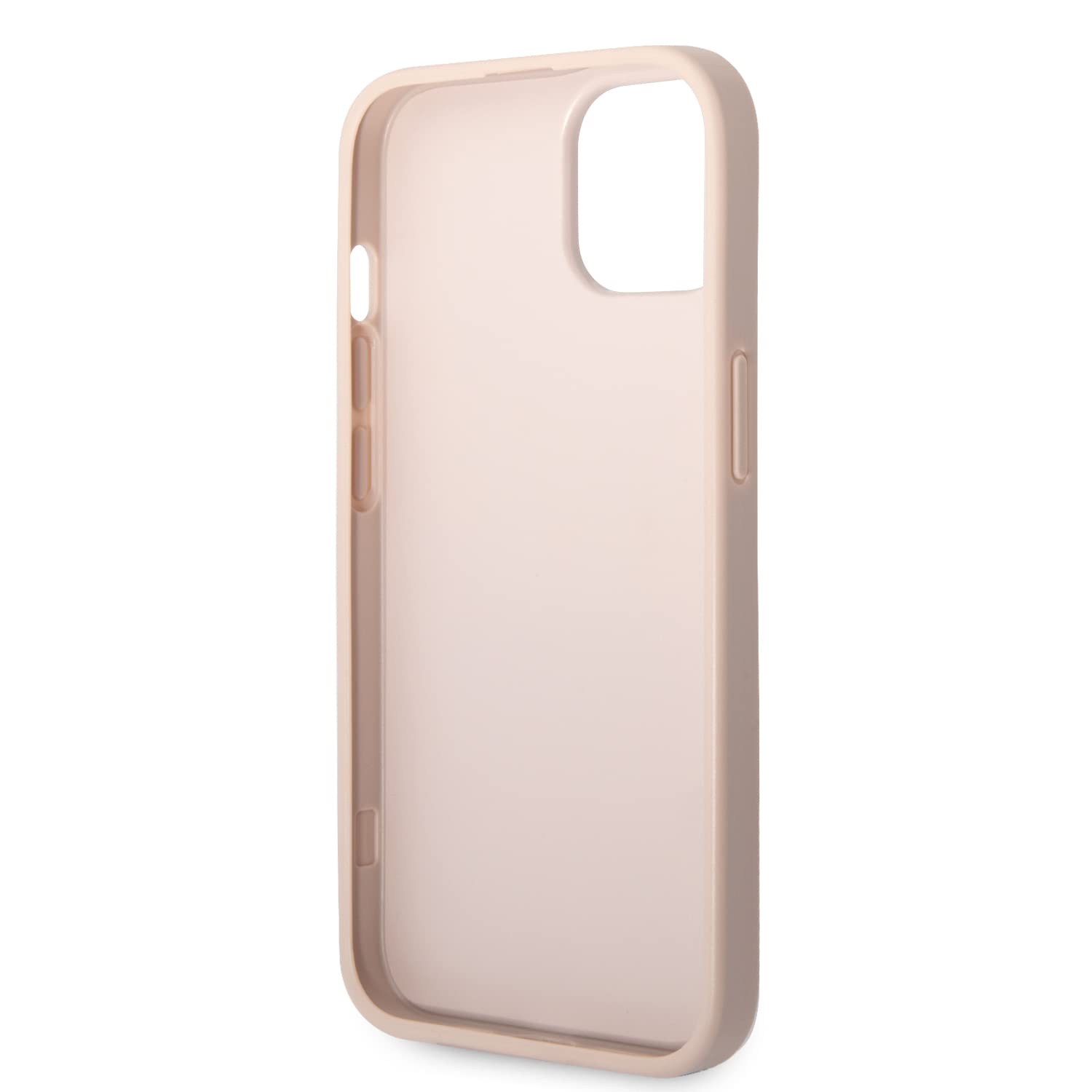 GUESS GUHCP15S4GMGPI Custodia rigida iPhone 15 6.1" con logo Big Metal