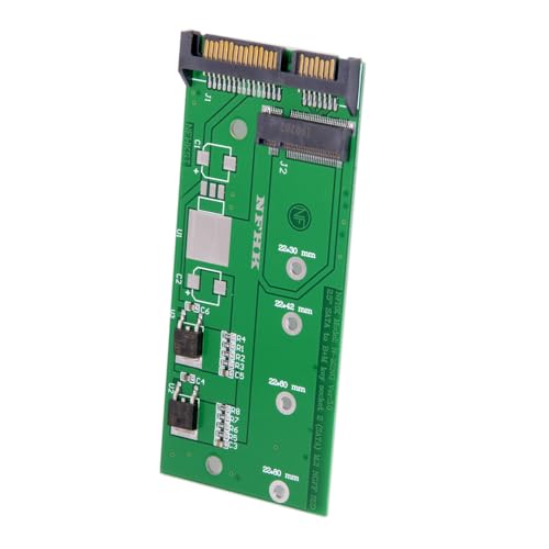 Adaptador Xiwai M.2 NGFF 2 Lane a SATA 2.5" 7mm miniatura 4