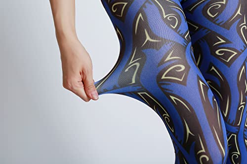 Image of Sahabowi Women Tights, Sheer High Waist Pantyhose, Vintage Control Top Stockings, Siwa 4