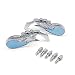 Produktbild sourcingmap® 2Stk Chrom Dekor Hintersicht Seite Spiegel für Motorrad Chopper Cruiser DE de