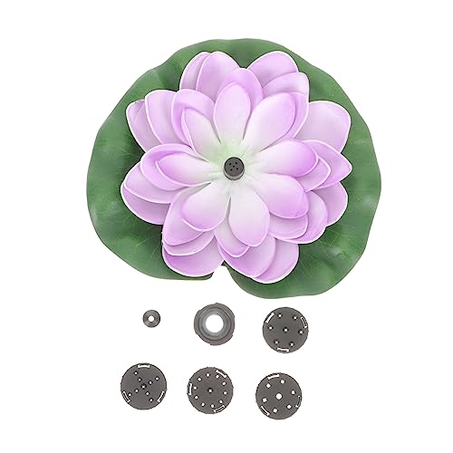 SEWOART Fuente De Solar Flotante para Piscina Jardín y Estanque Decoración De Exteriores Bomba De Agua Solar para Paisajismo