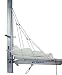 Nautos 002RFS - Lazy Jack Type B - Medium Size - 32 to 38 FEET Sailboats - with Rope and FURLING Straps