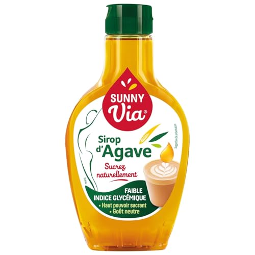 Sirop d'Agave SUNNY VIA - le flacon de 350 g Lot De 4 - Par Lot