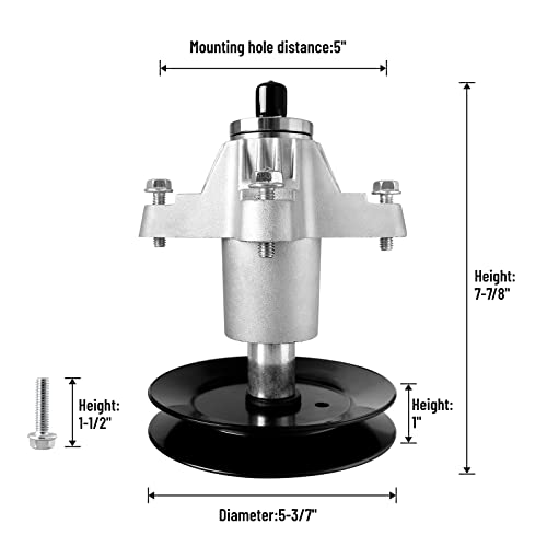 wyevee 918-04608A Spindle Assembly for Cub-Cadet MTD Troy Bilt 54 inch Deck Mowers, 918-0671B Mower Spindle Replace for 618-0671B, 918-0671D, 618-0671, 918-0671
