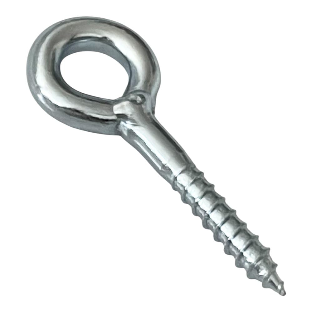 100 viti con occhiello Ø 8 mm x 80 mm