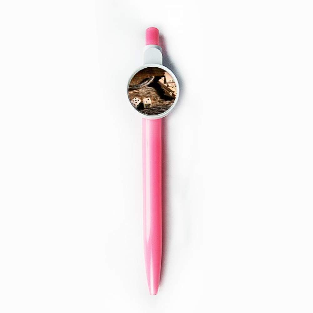 Stylo à bille rétractable poker pour pimenter vos notes de bureau - 5