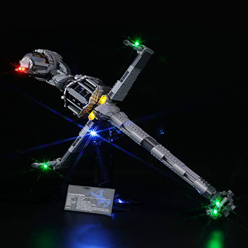 GEAMENT Jeu De Lumières Compatible avec Lego B-Wing Starfighter - Kit D'éclairage LED pour Star...