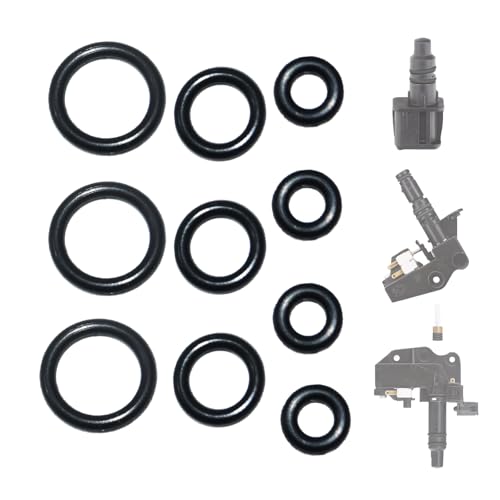 Dichtungsringe Set Dichtung für DeLonghi Kaffeevollautomaten 10 hochwertige O-Ringe Ersatzteile für Milchbehälter & Milchaufschäumer passend für ECAM ESAM ETAM Magnifica Dinamica Primadonna