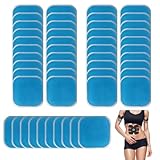 30 Stück Gel Pads Kompatibel mit EM 59, 40x40mm Gel Pads, EMS Pads, Bauchmuskeltrainer Elektrisch,...