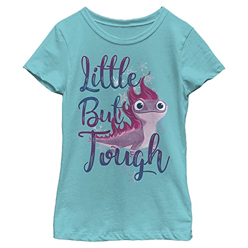 Disney Frozen 2 Little But Tough Girl's Solid Crew Tee