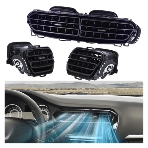 Grille ventilation Peugeot 301 sortie air centrale tableau de bord avant 2013-2019 - 3