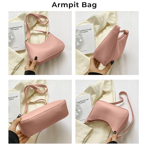 Image of Kraptick Hand Bag - Stylish Small Shoulder Bag for Women, Mini Shoulder Purse, Casual Lightweight Sling Bag for Women, Crossbody Bag for Ladies, Women's Travel Handbag