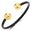 J|Metal Color: Black & Gold