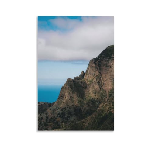 Impression sur toile Îles Canaries tableau mural déco salon et chambre 40x60cm
