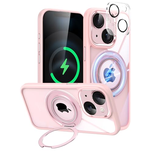 Donocao iPhone 13pP[X MagSafeΉ 360°]OX^h NAwʓ 킢 VRϏՌ ^ RɎtOJJo[ 4K HDKXtBYSʕی }OlbgڃCX[dΉ holbg