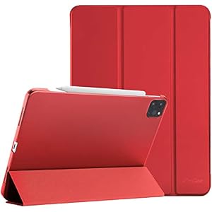 ProCase Case for iPad Pro 12.9" 2022/2021/2020/2018 -Red