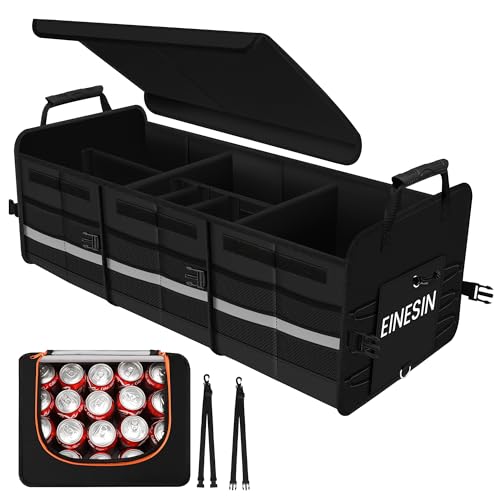 Einesin XXL Car Boot Organiser with Cooler Bag