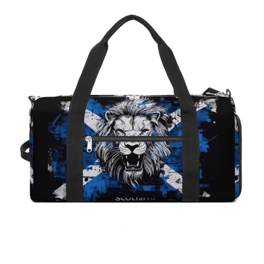 Lightweight Scottish Flag Gym Duffel Bag