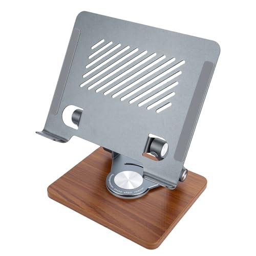 Soporte para tableta giratorio de 360° ajustable con base Fabater 2