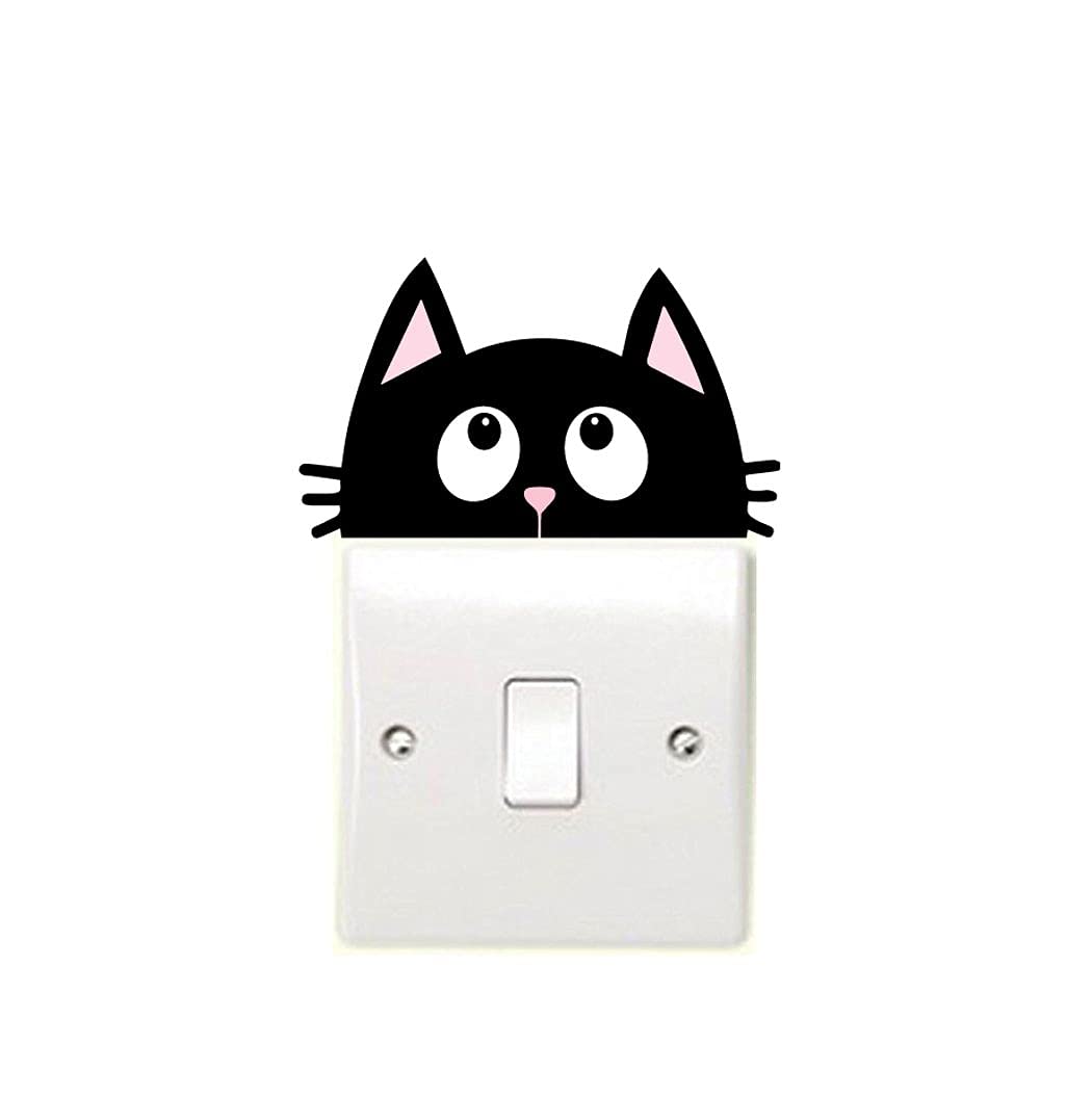 Stickers On Your Wall Light Cats Head Switch Wall Stickers Children's Bedroom Perfect For Any Themed Room