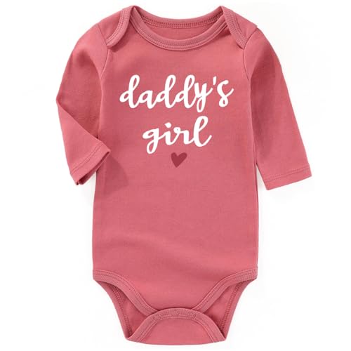 Image of AIZFFZY Daddys Girls Baby Clothes daddy's girl outfits Dad infant Bodysuits