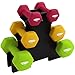 Active Forever Manubri Esagonali, Manubri Antiscivolo Impermeabili in Neoprene (3 Paia(1kg+2kg+3kg))