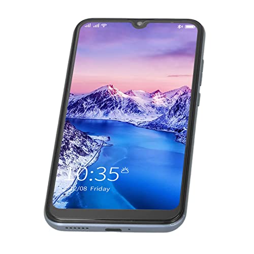 Ljusblå 64GB Mobiltelefon med 10 Kärnor & Ansiktsigenkänning