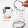EuTengHao Jewelry Wire Memory Beading Wire Stainless Steel Craft Wire for Jewelry Making Supplies Necklace Bracelet Ring Earring Crafts DIY Jewelry Making (6 Colors*3 Yards, 440 Loops) #2