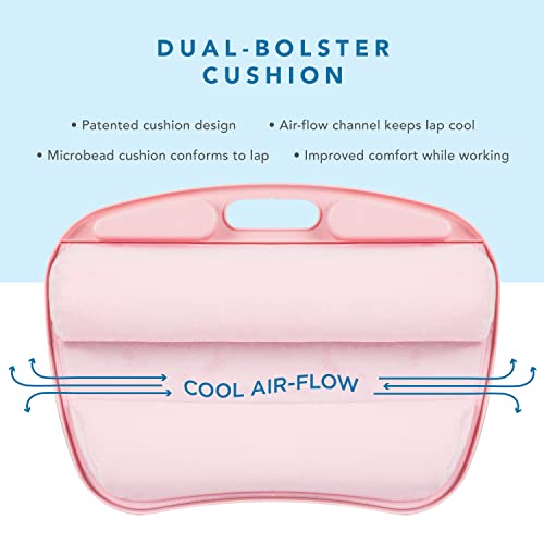 Lapgear Mydesk Lap Desk With Device Ledge And Phone Holder - Rose Quartz - Fits Up To 15.6 Inch Laptops - Style No. 44444 #TOP4