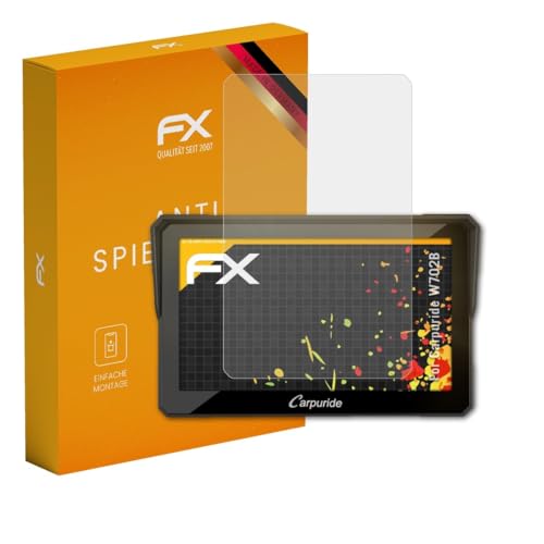 atFoliX Screen Protector compatible with Carpuride W702B Screen Protection Film, anti-reflective and shock-absorbing FX Protector Film (3X)