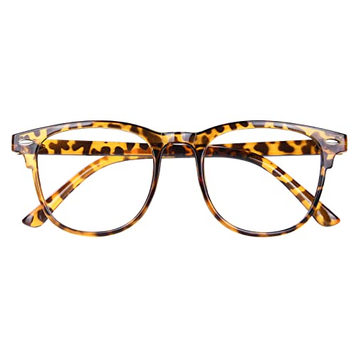 Occhiali Da Vista Rotondi In Metallo - Montatura Vintage Con Lenti Trasparenti - Foto 4