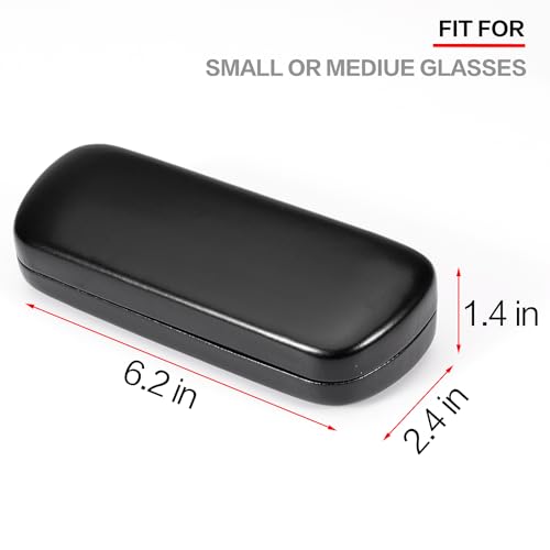 Image of Vemiss Hard Shell Eyeglass Cases, Lightweight Portable Glasses Case for Women Men