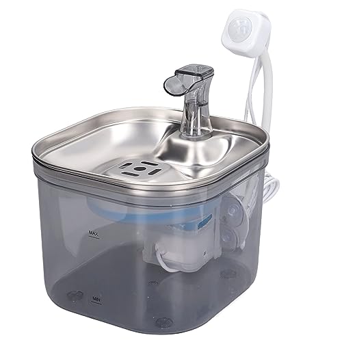 Fuente de Agua Automática para Gatos Acero Inoxidable miniatura 5