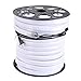 150' Flex LED Neon Rope Light White Holiday Decorative Lighting Flexible Cool Illuminated LED Neon Rope Tube Light 50-foot 1200 Bulbs w/ Power Cord Connectors Holiday Home Bar Commercial Outdoor