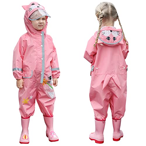 SSAWcasa Toddler Rain Suit, Muddy Play Buddies...