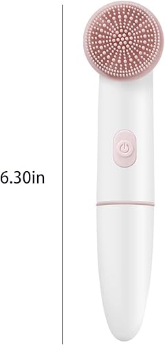 Miniatura 2 de OLOPE Cepillo de limpieza facial sónico, cepillo eléctrico impermeable para limpieza profunda, exfoliante suave, masajeador, máquina de lavado de