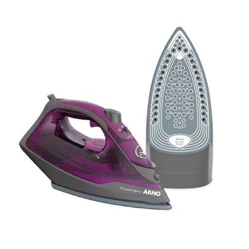 Ferro a Vapor Arno Powergliss com Base Cerâmica Xglide, 1520W, Roxo, FPO1 110V