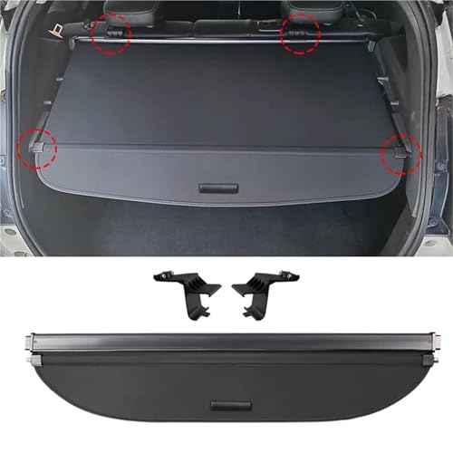 Cubierta retráctil de carga impermeable para maletero Corsair 7