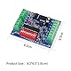 Ouitble Decoder Board Controller, DMX Decoder Board, 4-Kanal DMX512 Control Board LED RGBW DMX Decoder Board Controller 20A Max für RGB LED