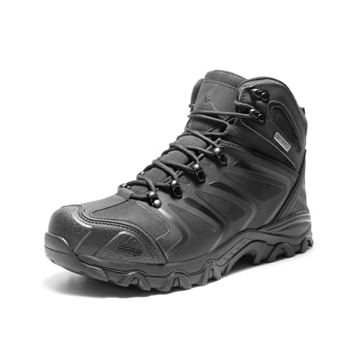 NORTIV 8 Steel Toe Waterproof Work Boots