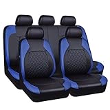 🚗🚗【AIRBAG KOMPATIBEL】Eine spezielle Nahttechnik ermöglicht das Auslösen der Seitenairbags. Der Sitzbezug ist für die Gurtschlitze reserviert, die die Verwendung der Sicherheitsgurte oder der Sitzknöpfe nach der Installation nicht beeinträchtigen.