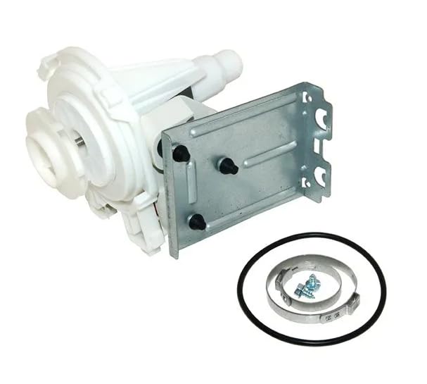 FIGEVIDA Motore Pompa 480140102395 481236158477 480140100848 480131000166 - MOTOPOMPA compatibile per LAVASTOVIGLIE Whirlpool IGNIS BAUKNECHT
