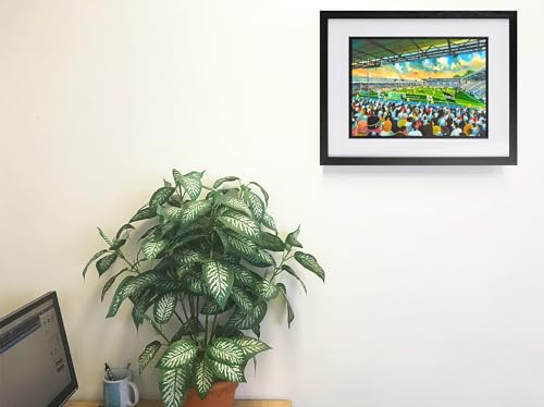 Poster Craven Cottage A4 Fulham FC cadeau parfait pour fan de foot