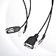 Hikity 2 Stück Auto USB Kabel Adapter Universal 4Pin & 6Pin Anschluss USB Verlängerungskabel Adapter für Android Autoradio Stereo Radio