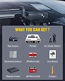 EUKI 4K Dash Cam Front and Rear with WiFi, Dual Dashcam, Car Camera with Parking Monitor, Night Vision, WDR, G-Sensor, Loop Recording, App Control,24 hour Parking Mode, 64GB SD Card Included - Image 8