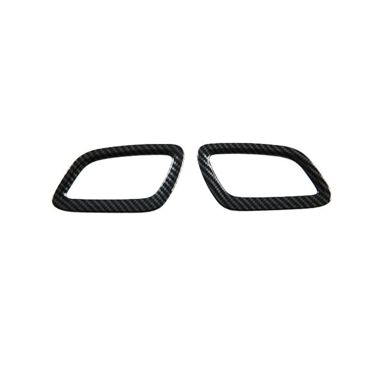 QBKGMEWCA Front Upper Air Vent Trim Interior Modification Accessory Compatible for Toyota Fortuner 2022(Type2 2pcs)